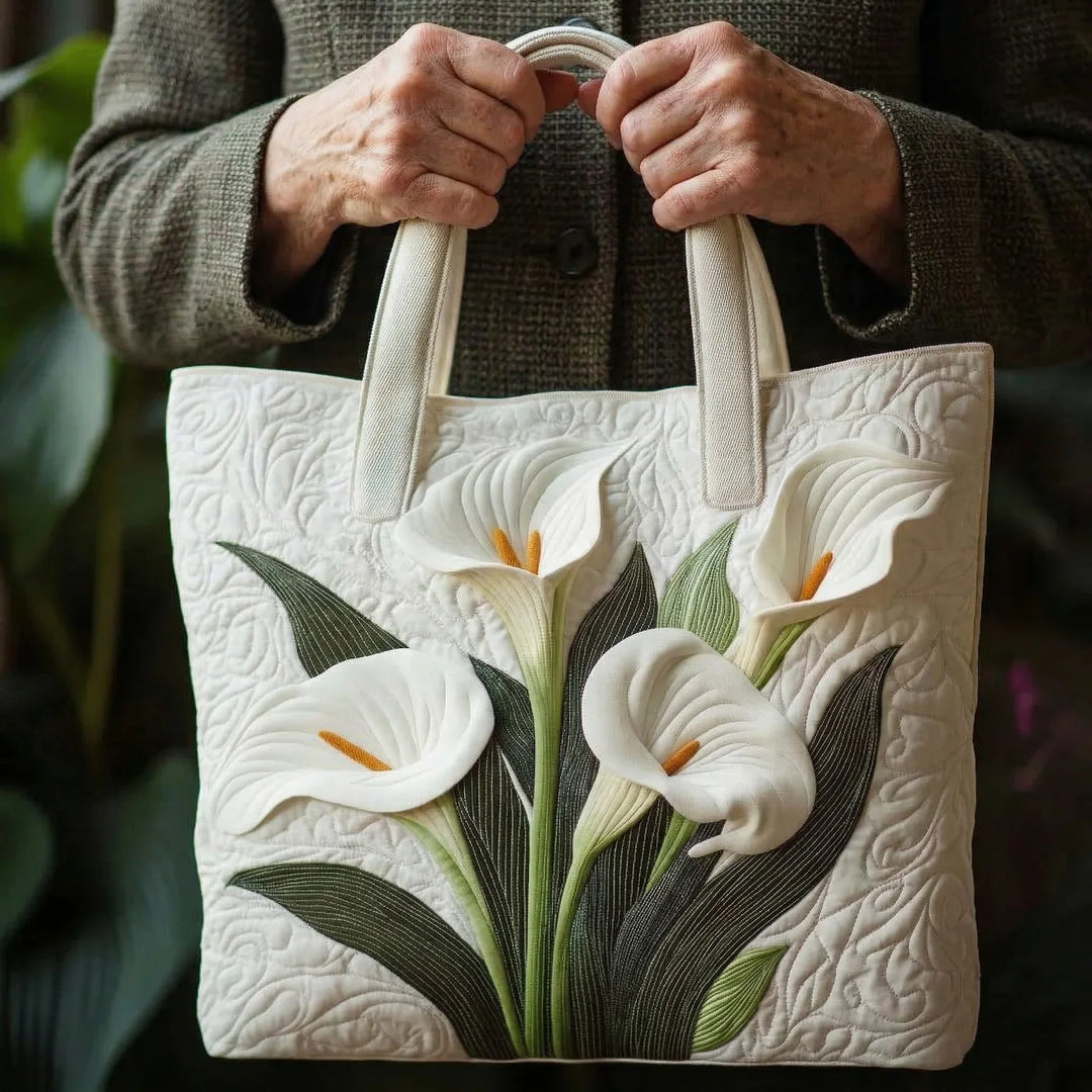 Artisanal Quilted Shell White Bag – Mary & Carey